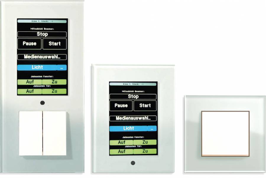 Taster und Touchscreen Taster und Touchscreen