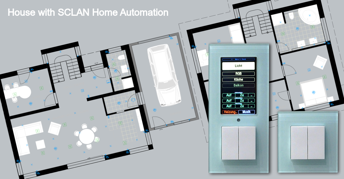 Einfamilienhaus mit Hausautomation